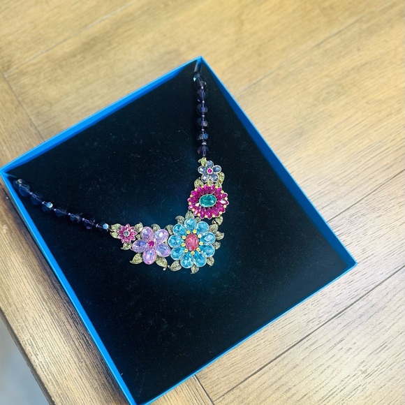 Heidi Dauss Crystal Flower Necklace - Picture 7 of 10